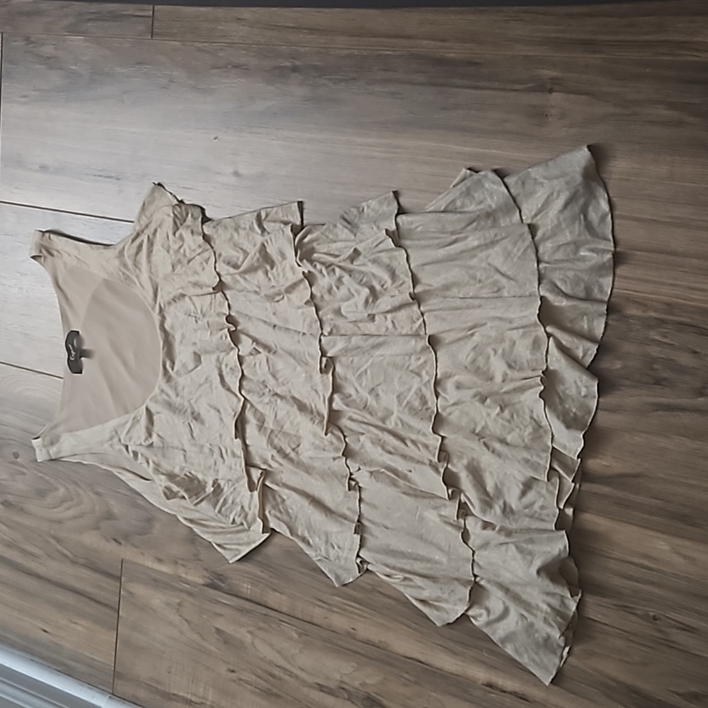 Express ruffled tank top